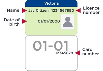 VIC Australian driver licence